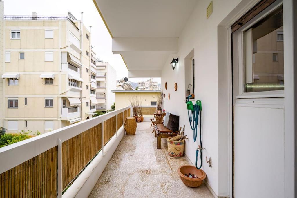Athens Paradise Cozy 53 Sqm Apartament Near To Metro Luaran gambar