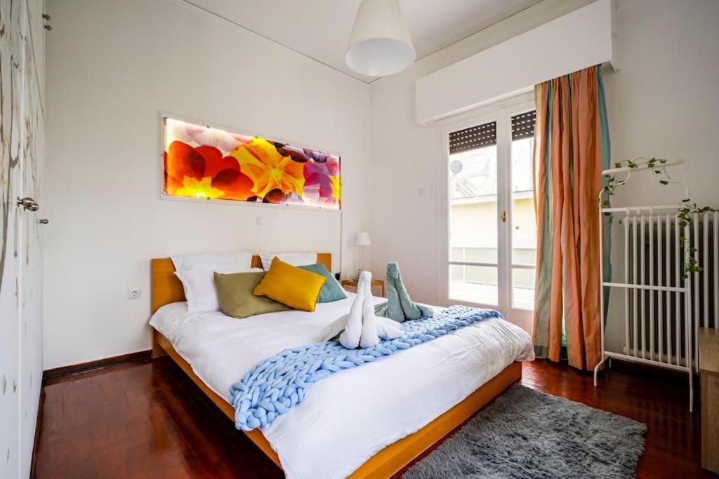 Athens Paradise Cozy 53 Sqm Apartament Near To Metro Luaran gambar