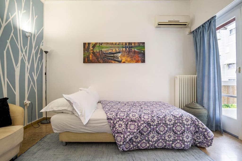 Athens Paradise Cozy 53 Sqm Apartament Near To Metro Luaran gambar