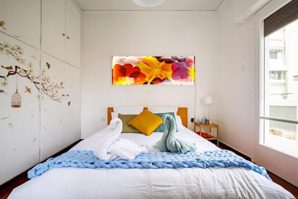 Athens Paradise Cozy 53 Sqm Apartament Near To Metro Luaran gambar